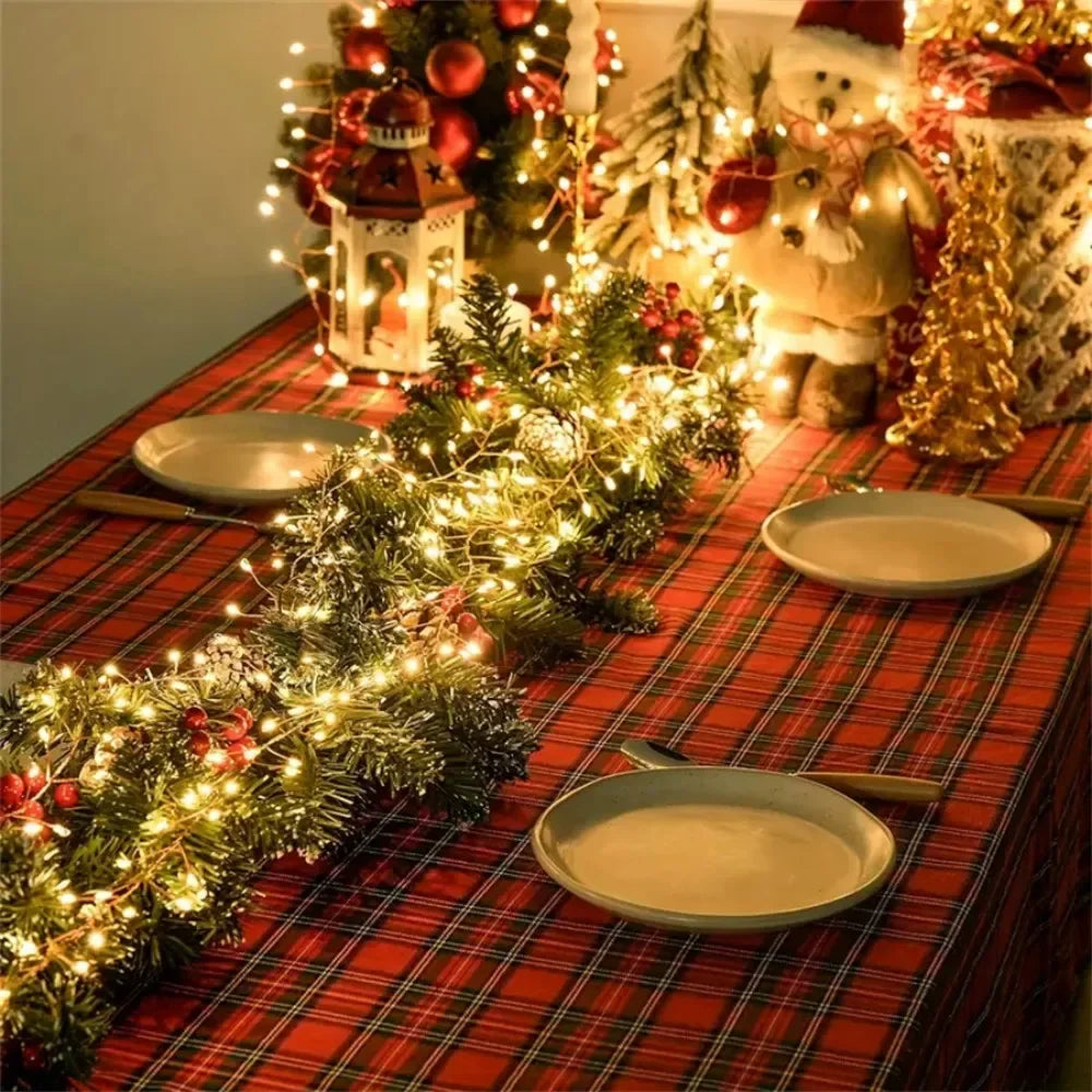 Guirlande Lumineuse LED USB Pétard avec Télécommande 8 Modes pour Fête de Mariage Jardin Chambre Noël 3/6/9/12 M — photo 2